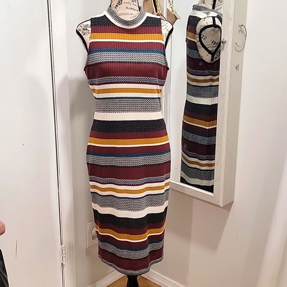 Francesca Sweater Sleeveless Dress Size Large. C125